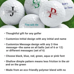 Personalized Golf Ball Sets