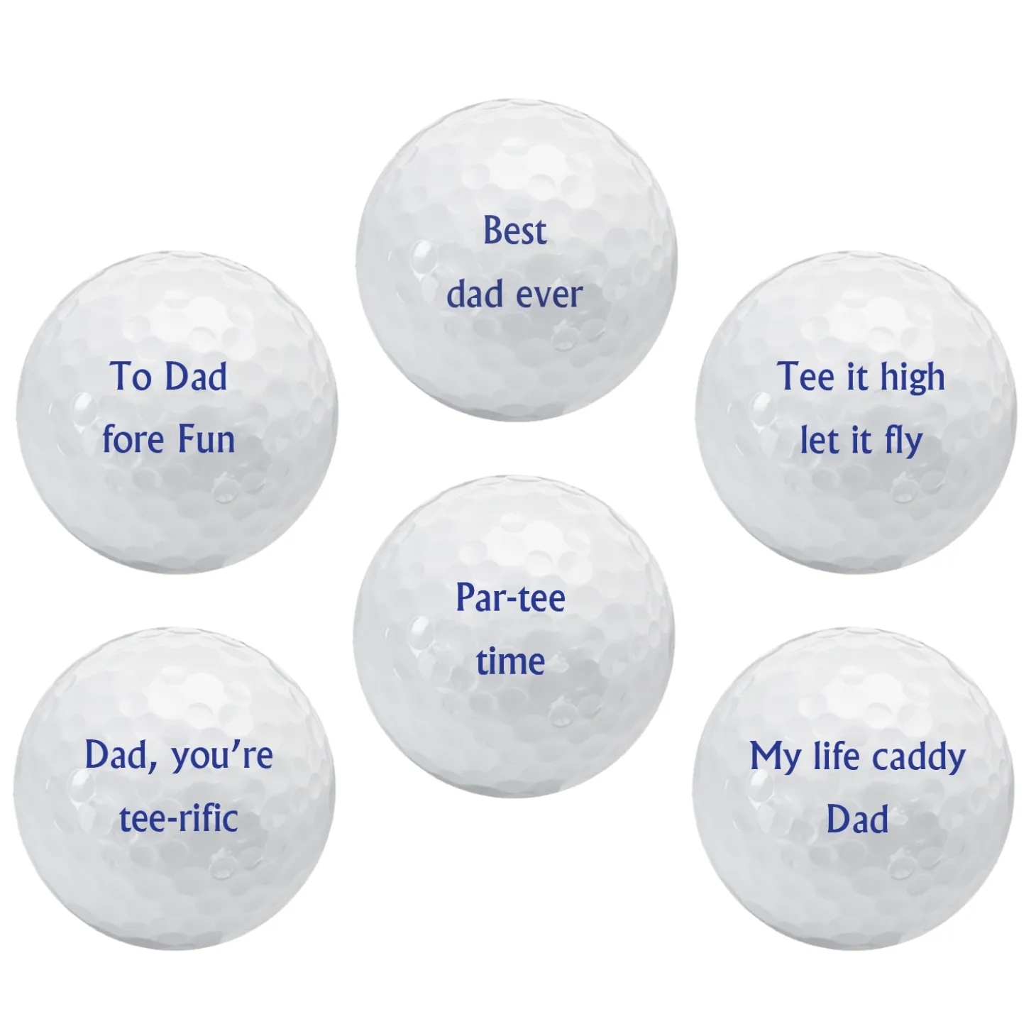 Personalized Golf Ball Sets