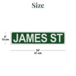 Personalized Street Metal Sign