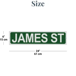 Personalized Street Metal Sign