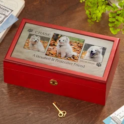 Pet Memorial Photo Keepsake Box