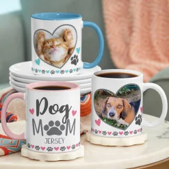 Pet Mom Photo Mug