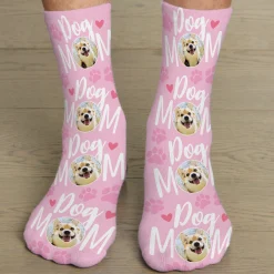 Pet Mom Photo Socks