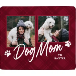 Pet Parent Photo Plush Blanket