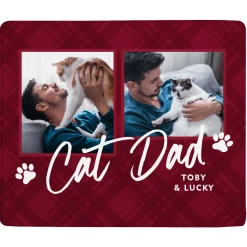 Pet Parent Photo Plush Blanket