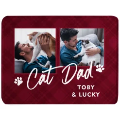 Pet Parent Photo Plush Blanket