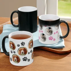 Pet Paw Photo Color Changing Mug