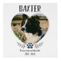 Pet Photo Memorial Keepsake Box
