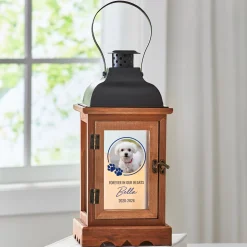 Pet Remembrance Photo Memorial Lantern