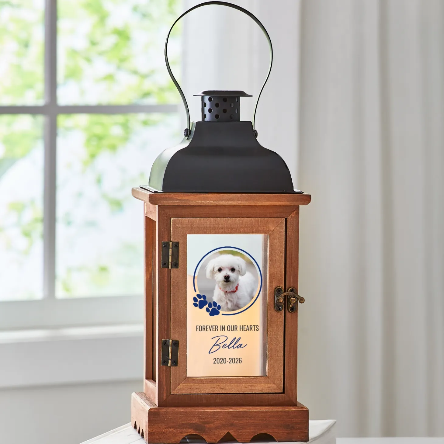 Pet Remembrance Photo Memorial Lantern