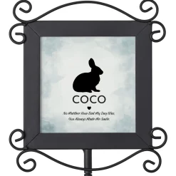 Pet Silhouette Memorial Garden Stake