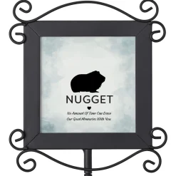 Pet Silhouette Memorial Garden Stake