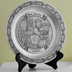 Pewter Baby Plate