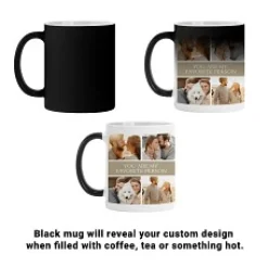 Photo Collage Color Changing Mug