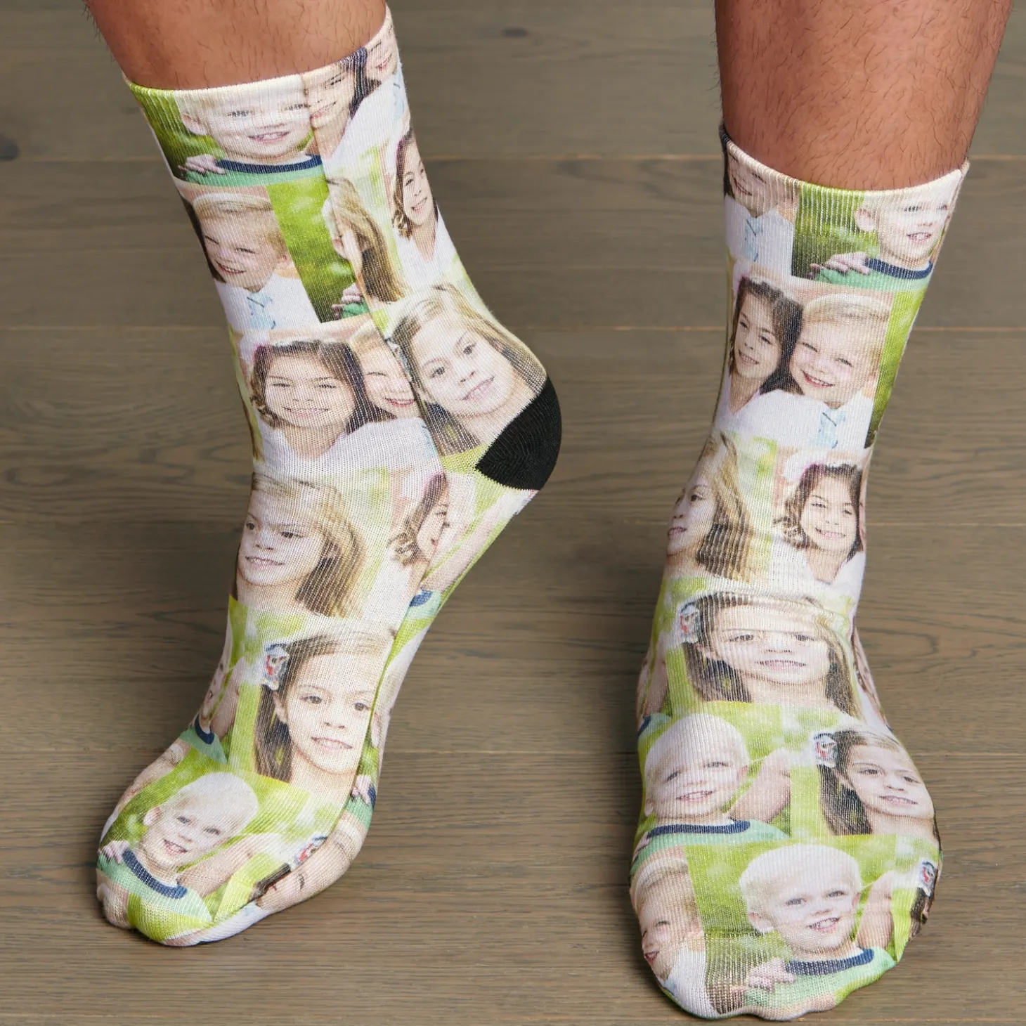 Photo Collage Socks