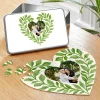 Photo Foliage Heart Puzzle