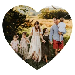 Photo Gallery Wood Heart