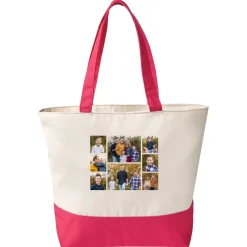 Photo Gallery Zippered Tote Bag