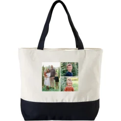 Photo Gallery Zippered Tote Bag