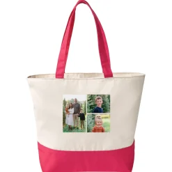 Photo Gallery Zippered Tote Bag