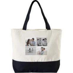 Photo Gallery Zippered Tote Bag