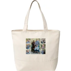 Photo Gallery Zippered Tote Bag