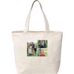 Photo Gallery Zippered Tote Bag
