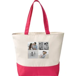 Photo Gallery Zippered Tote Bag