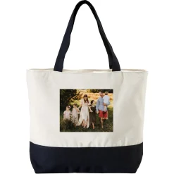 Photo Gallery Zippered Tote Bag