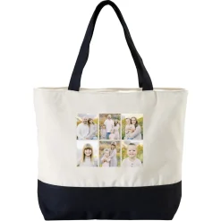 Photo Gallery Zippered Tote Bag