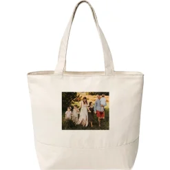 Photo Gallery Zippered Tote Bag