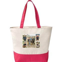 Photo Gallery Zippered Tote Bag