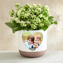 Photo Heart Planter