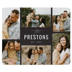 Photo Memories Collage Plush Blanket