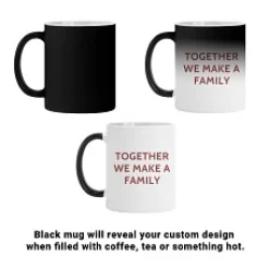 Photo + Message Color Changing Mug