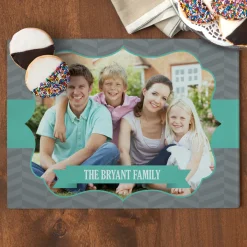 Photo Message Glass Cutting Board