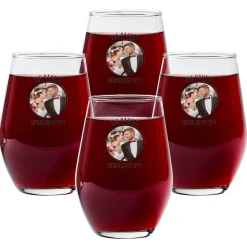 Photo Message Glassware