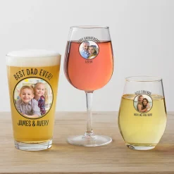 Photo Message Glassware