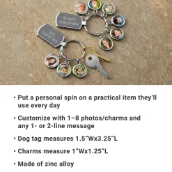 Photo Message Keychain