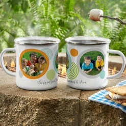 Photo Message Metal Enamel Mug