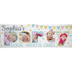 Photo Party Birthday Banner