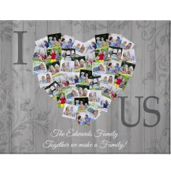 Photos of Us Collage Canvas
