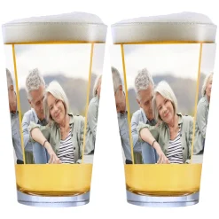 Photo Tile Pint Glass