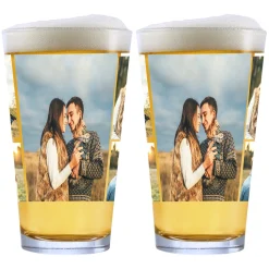 Photo Tile Pint Glass