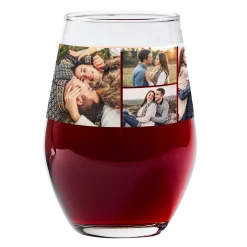 Photo Tile Wine Glass