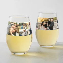 Photo Tile Wine Glass