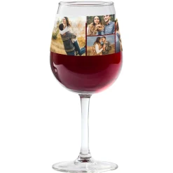 Photo Tile Wine Glass