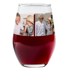 Photo Tile Wine Glass