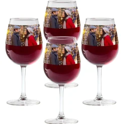 Photo Tile Wine Glass