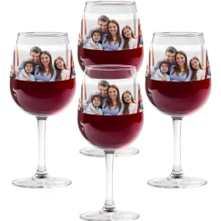 Photo Tile Wine Glass